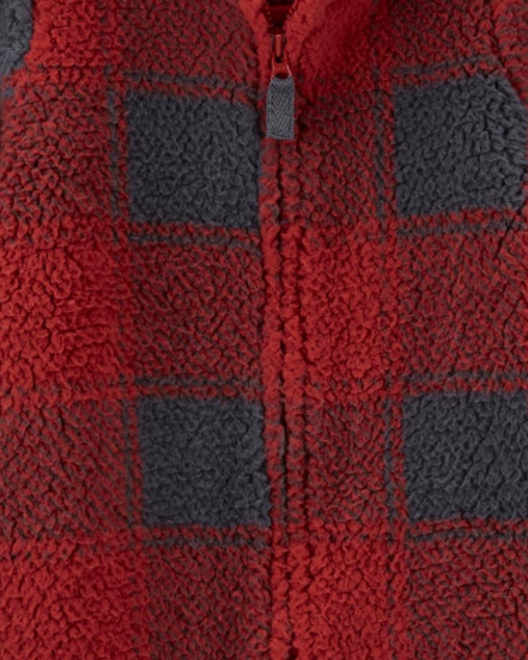 Carter's Baby Plaid Sherpa Jumpsuit