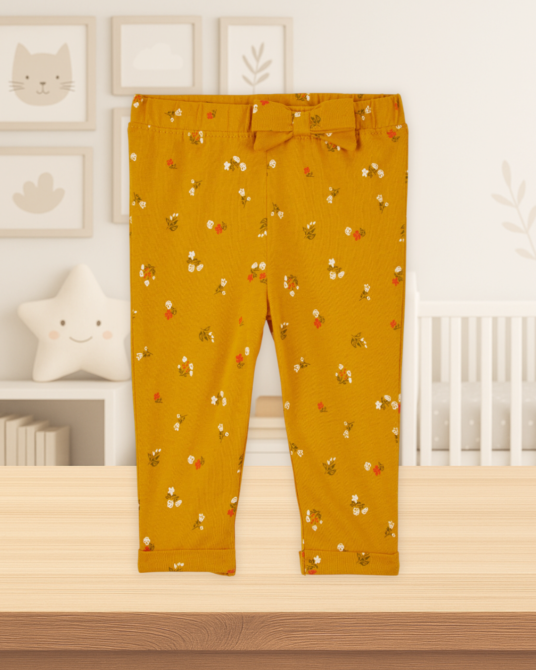 Carter's Embroidery Bodysuit & Floral Pants Set