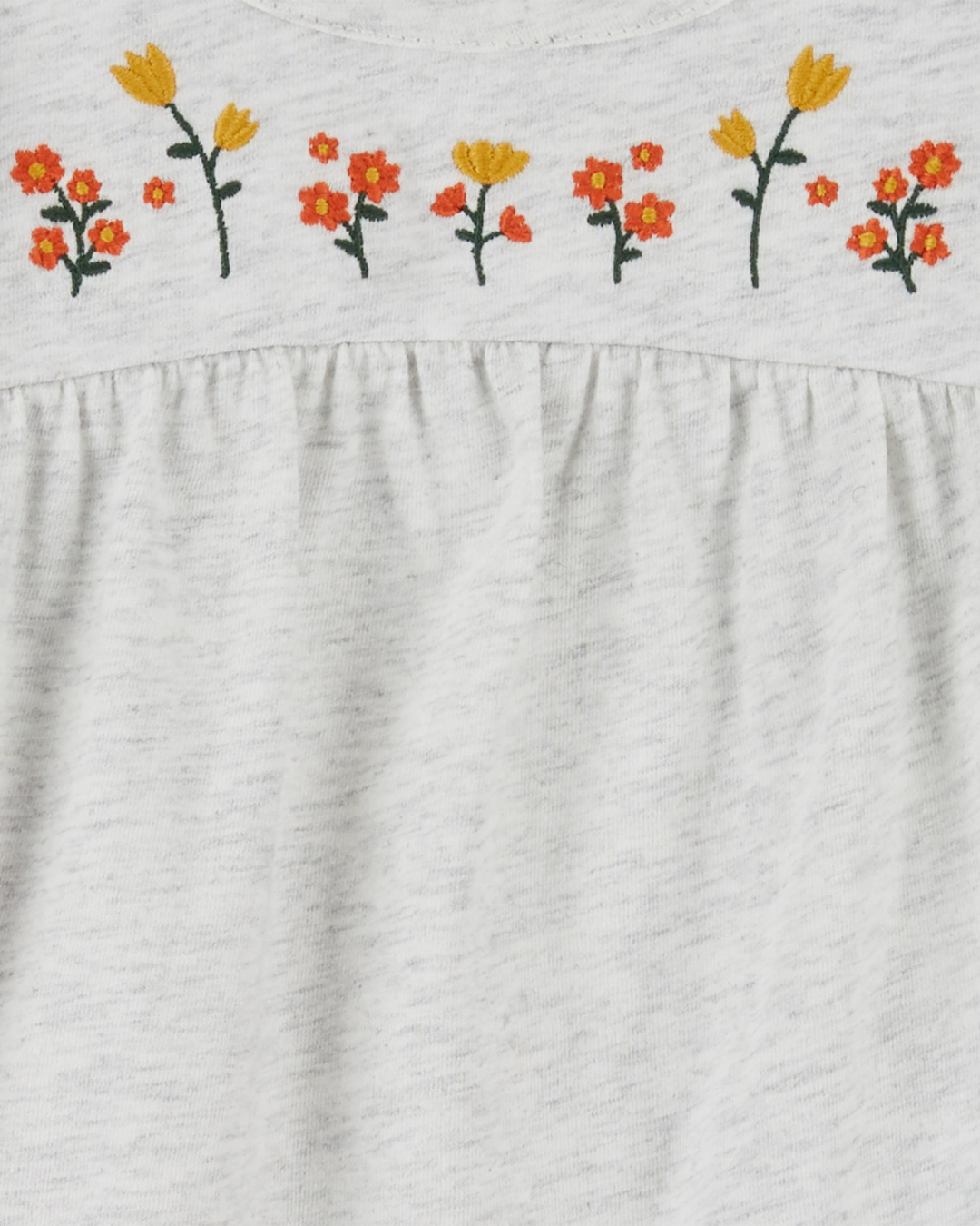 Carter's Embroidery Bodysuit & Floral Pants Set