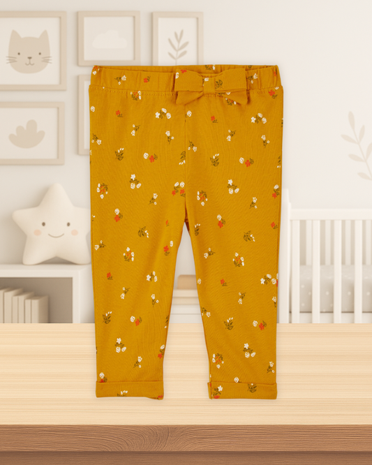 Carter's Embroidery Bodysuit & Floral Pants Set